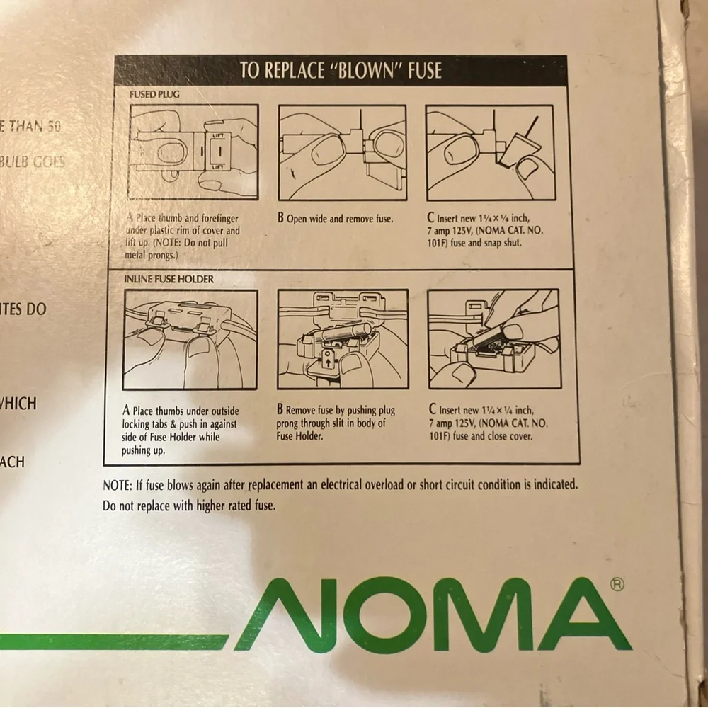 Noma Bubble Lites from the 80’s